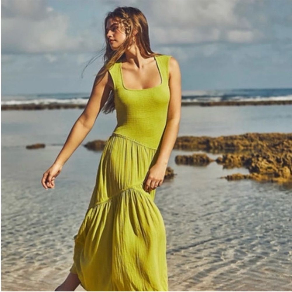Free People Endless Summer Traveler Midi Dress